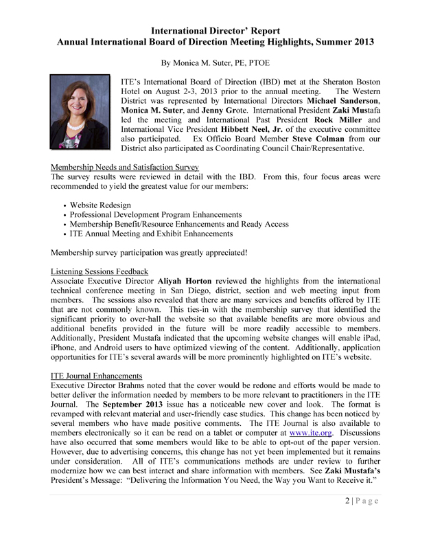 2013 IBD Meeting Highlights