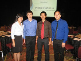 University of California Berkeley Student Chapter officers at the 2009 District Annual Meeting in Denver, CO